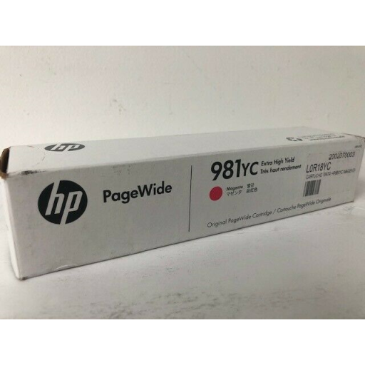 L0R18YC CONTRACT HP #981YC MAGENTA PAGEWIDE CARTRIDGE – – Inkjets – HP Canada