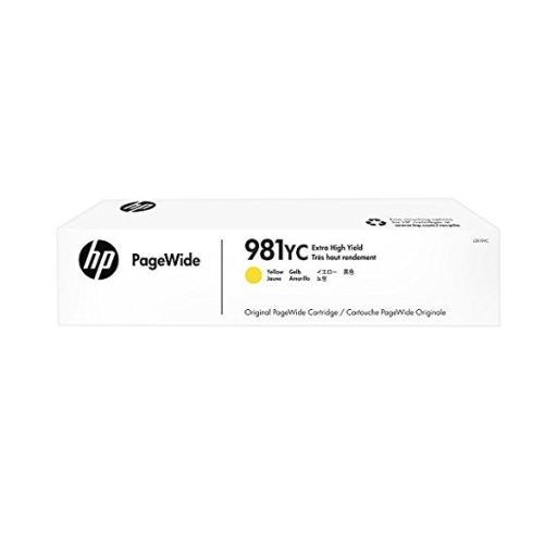L0R19YC CONTRACT HP #981YC YELLOW PAGEWIDE CARTRIDGE – – Inkjets – HP Canada