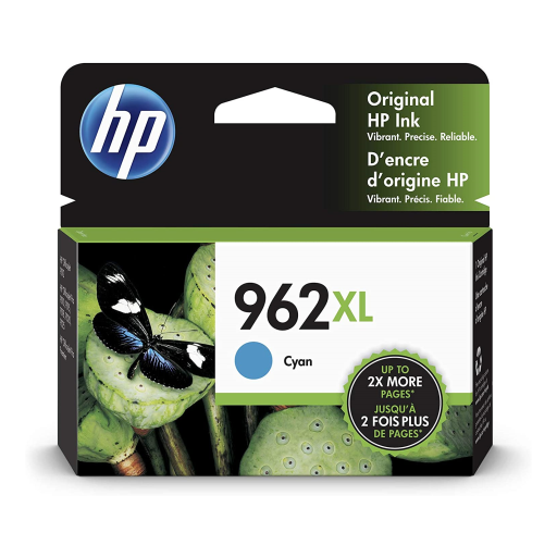 HP 962XL Cyan Original Ink Cartridge – – Inkjets – HP Canada