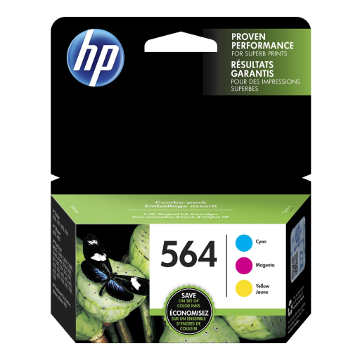 HP 564 CMY Ink Crtg Combo 3-Pack – – Inkjets – HP Canada