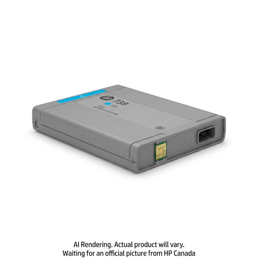 HP 738 130-ml Cyan DesignJet Ink Cartridge – – Inkjets – HP Canada