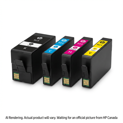 HP 923 CMYK Ink Cartridge 4-Pack – – Inkjets – HP Canada
