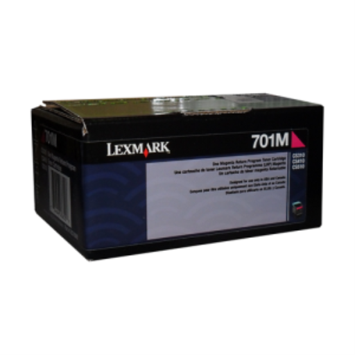 70C10M0 Lexmark CS/CX310,410,510 Magenta Return Program 1K Toner Cartridge – Toners | Lexmark