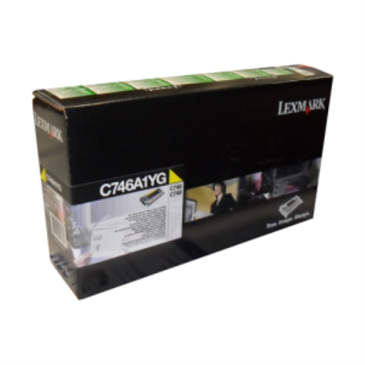 Lexmark C746,748 Yellow Return Program 7K Toner Cartridge – Toners | Lexmark