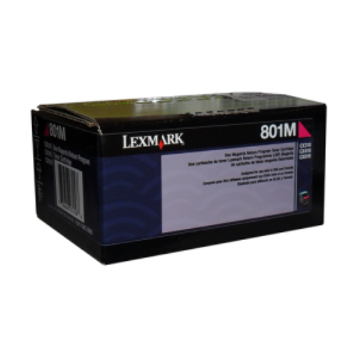 80C10M0 Lexmark CX310,410,510 Magenta Return Program 1K Toner Cartridge – Toners | Lexmark