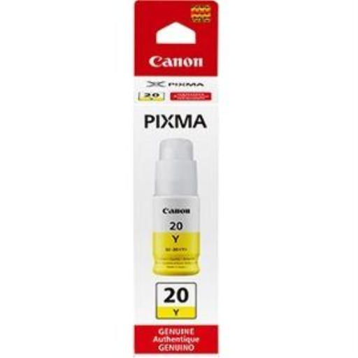 GI-20 Yellow Ink Bottle SKU 3396C001 – Inkjets | Canon