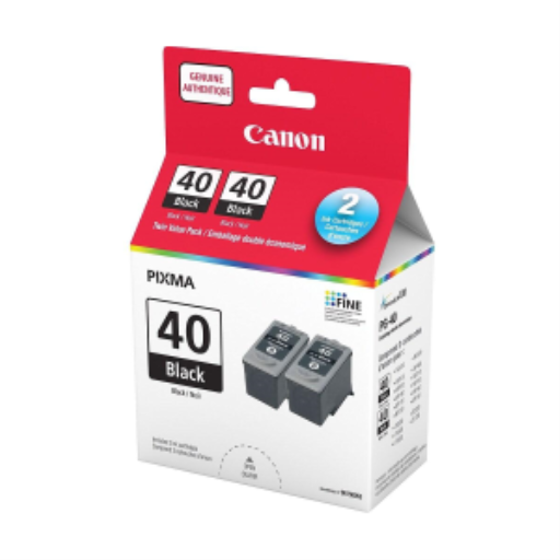 PG-40 Black Twin Pack SKU 0615B053 – Inkjets | Canon