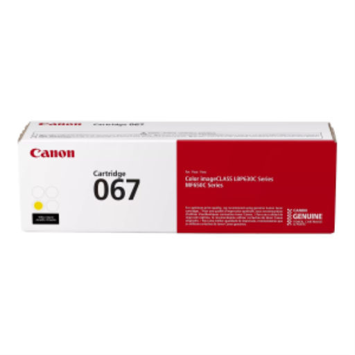Canon 067 Yellow Standard Yield Toner Cartridge (5099C001) – Toners | Canon