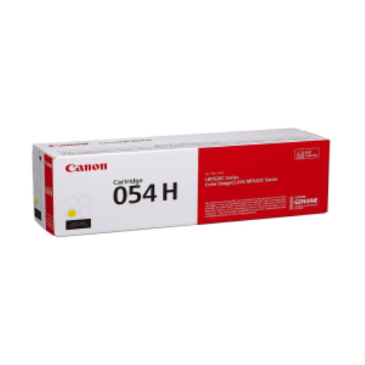 Canon 054H Yellow Cartridge, High Yield SKU 3025C001 – Toners | Canon