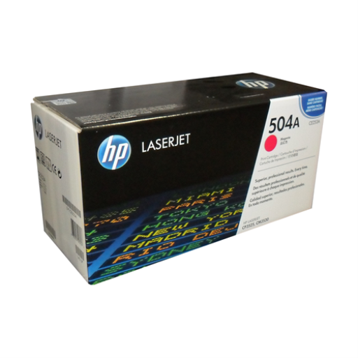 HP #504A COLOR LASERJET CP3525 MAGENTA SC 7K – – Toners – HP Canada
