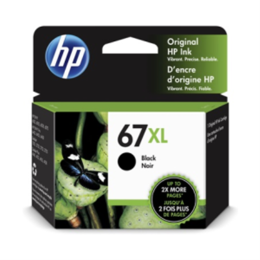 HP 67XL Black Original Ink Cartridge – Inkjets | HP Canada