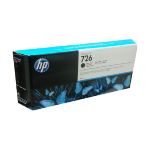 HP 726 300ml Matte Bk Designjet Ink Crtg – – UK Inkjets – HP Canada