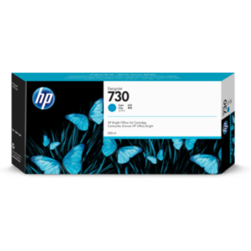 HP 730 300-ml Cyan Ink Cartridge – – UK Inkjets – HP Canada