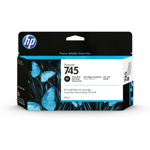 HP 745 130-ml Photo Black Ink Cartridge – – UK Inkjets – HP Canada