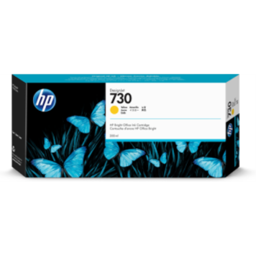 HP 730 300-ml Yellow Ink Cartridge – – UK Inkjets – HP Canada