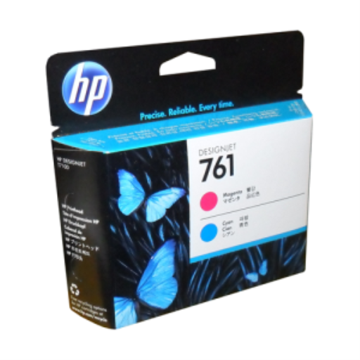 HP 761 Magenta/Cyan Inkjet Printhead – – UK Inkjets – HP Canada