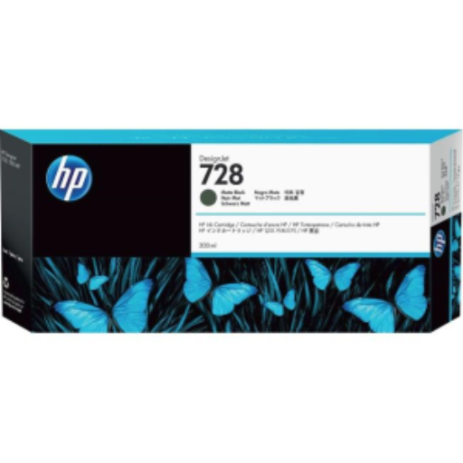 HP 728 300-ml Matte Black Ink Crtg – – UK Inkjets – HP Canada