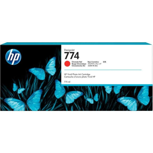 HP 774 775-ml Chrmtc Red Ink Cartridge – – UK Inkjets – HP Canada