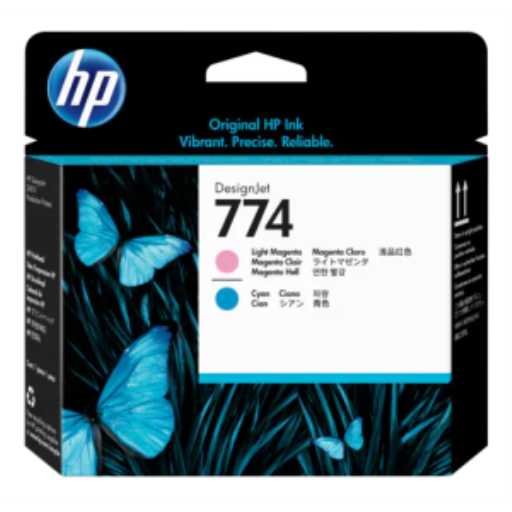 HP 774 Lt Magenta/Cyan Printhead – – UK Inkjets – HP Canada