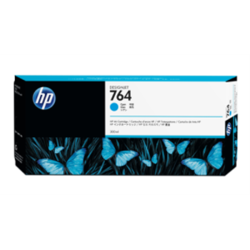 HP 764 300-ml Cyan Ink Cartridge – – UK Inkjets – HP Canada