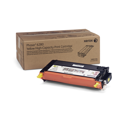 106R01394 Yellow High Capcity Print Cartridge, Phaser 6280 – – Laser – Xerox