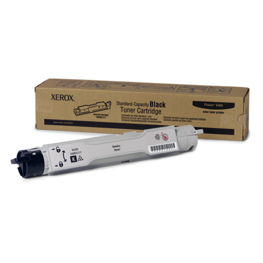 106R01217 Black Standard Capacity Toner Cartridge, Phaser 6360 – – Laser – Xerox