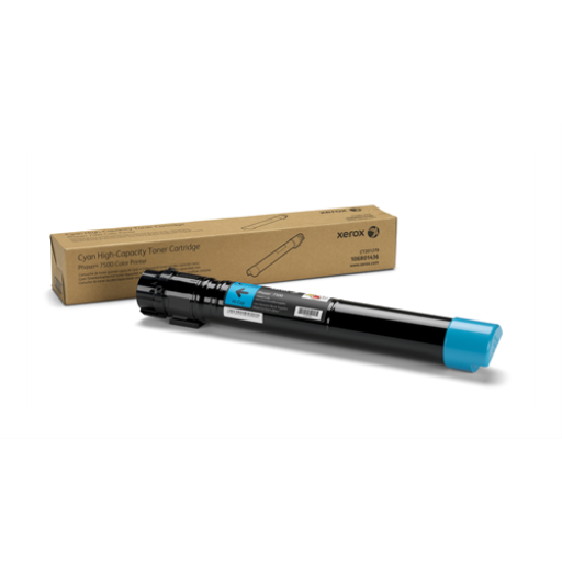 106R01436 Cyan High Capacity Toner Cartridge, Phaser 7500 – – Laser – Xerox