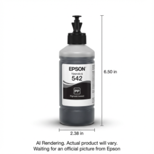EPSON T542 Pigment Black Ink Bottle with Sensormatic / EcoTank Pro ET-5800 ET-5850 ET-5880 ET-16600 ET-16650 – Inkjets | Epson