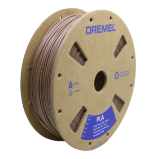 3D PLA Filament Spool, 1.75mm Diameter, Matte Brown 0.75kg – – 3D Filament – 3PI Tech Solutions, Inc