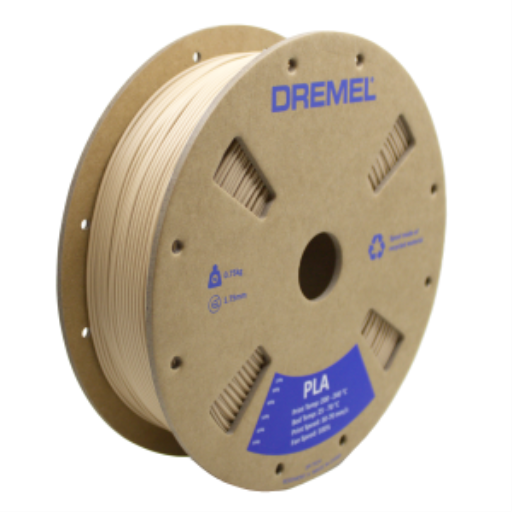 3D PLA Filament Spool, 1.75mm Diameter, Matte Beige 0.75kg – – 3D Filament – 3PI Tech Solutions, Inc