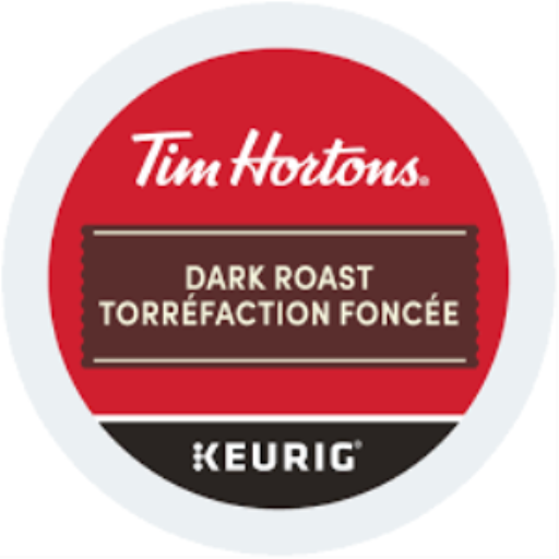 COFFEE-K CUP TIM HORTONS DARK ROAST (11307) 24/BX – – K-Cups – Keurig