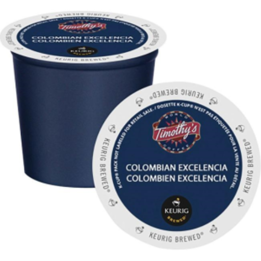 COFFEE-K CUP TIMOTHY'S COLOMBIAN EXCELENCIA 24/BX – – K-Cups – Keurig