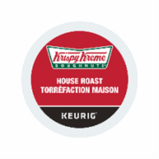 COFFEE-K CUP KRISPY KREME LIGHT MEDIUM HOUSE ROAST, 30/BX 30/BX – – K-Cups – Keurig