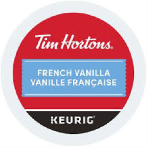 COFFEE-K CUP TIM HORTONS FRENCH VANILLA-13114 24/BX – – K-Cups – Keurig