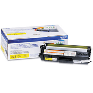 Brother TN315Y Yellow Toner Cartridge, High Yield - Vonex