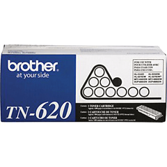 Brother TN620 Black Toner Cartridge, Standard Yield - Vonex