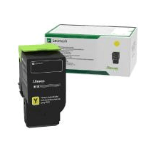 Lexmark CS/CX421, 52x, 62x Yellow Return Programme 1.4K Toner Cartridge Part no.: 78C10Y0 - Vonex