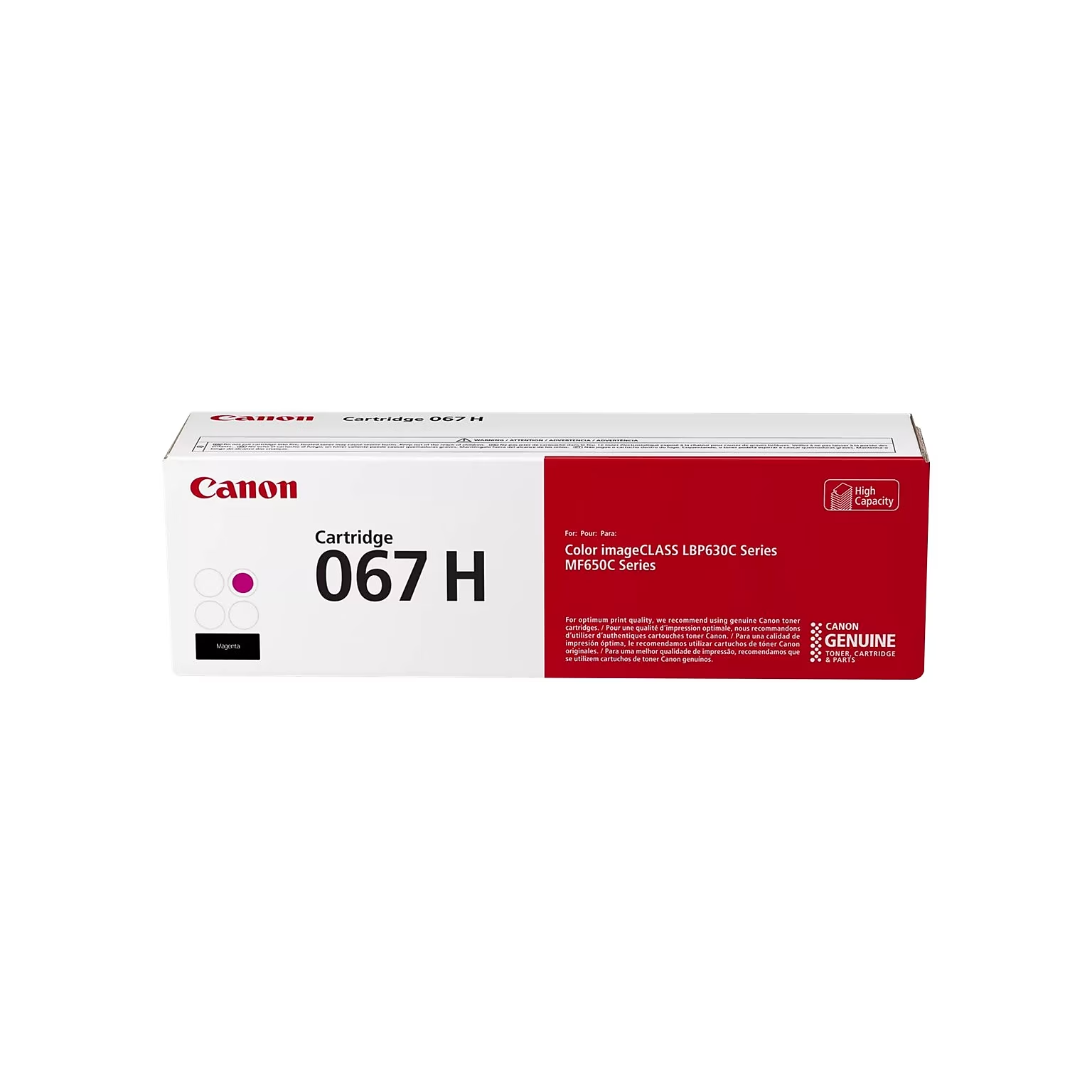 Canon 067 H Magenta High Yield Toner Cartridge (5104C001) - Vonex