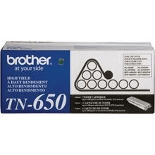 Brother TN650 Black Toner Cartridge, High Yield - Vonex