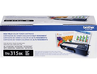 Brother TN315BK Black Toner Cartridge, High Yield - Vonex