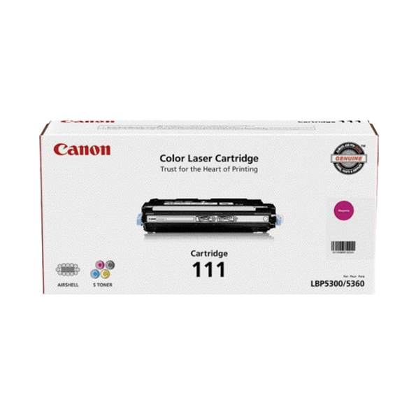 1658B008 Canon 111 Magenta Original Toner Cartridge - Vonex