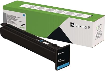 Lexmark CS963, CX961, 962, 963 Cyan Return Program 46.9K Toner Cartridge – – Toners – Lexmark