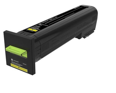 Lexmark CS/CX820,CX825,860 Yellow Return Program 22K Toner Cartridge - Vonex