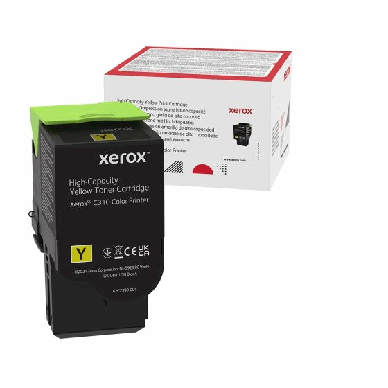 006R04367 Genuine Xerox Yellow High Capactiy Toner Cartridge, Xerox C310 & C315 Color Printer - Vonex