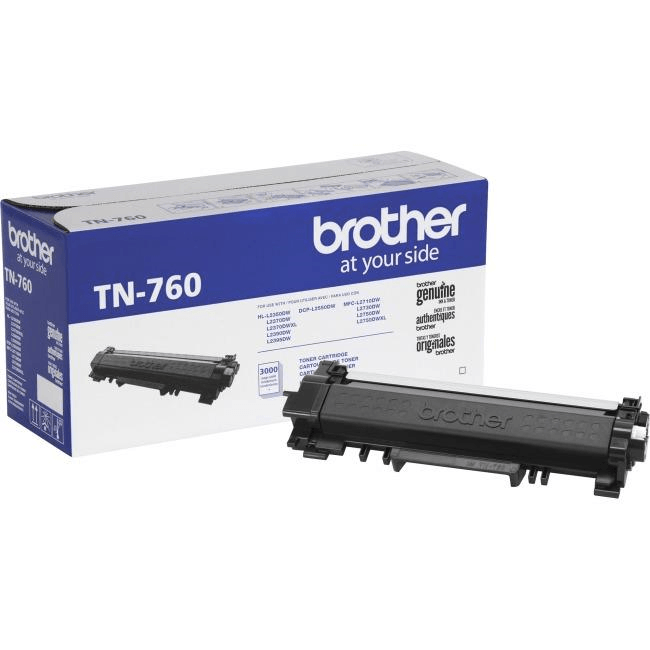 Brother TN760 High Yield Mono Laser Toner Cartridge - Vonex