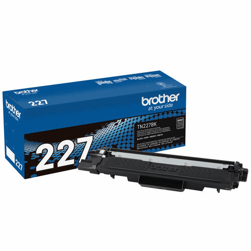 Brother Genuine TN-227BK High Yield Black Toner Cartridge - Vonex