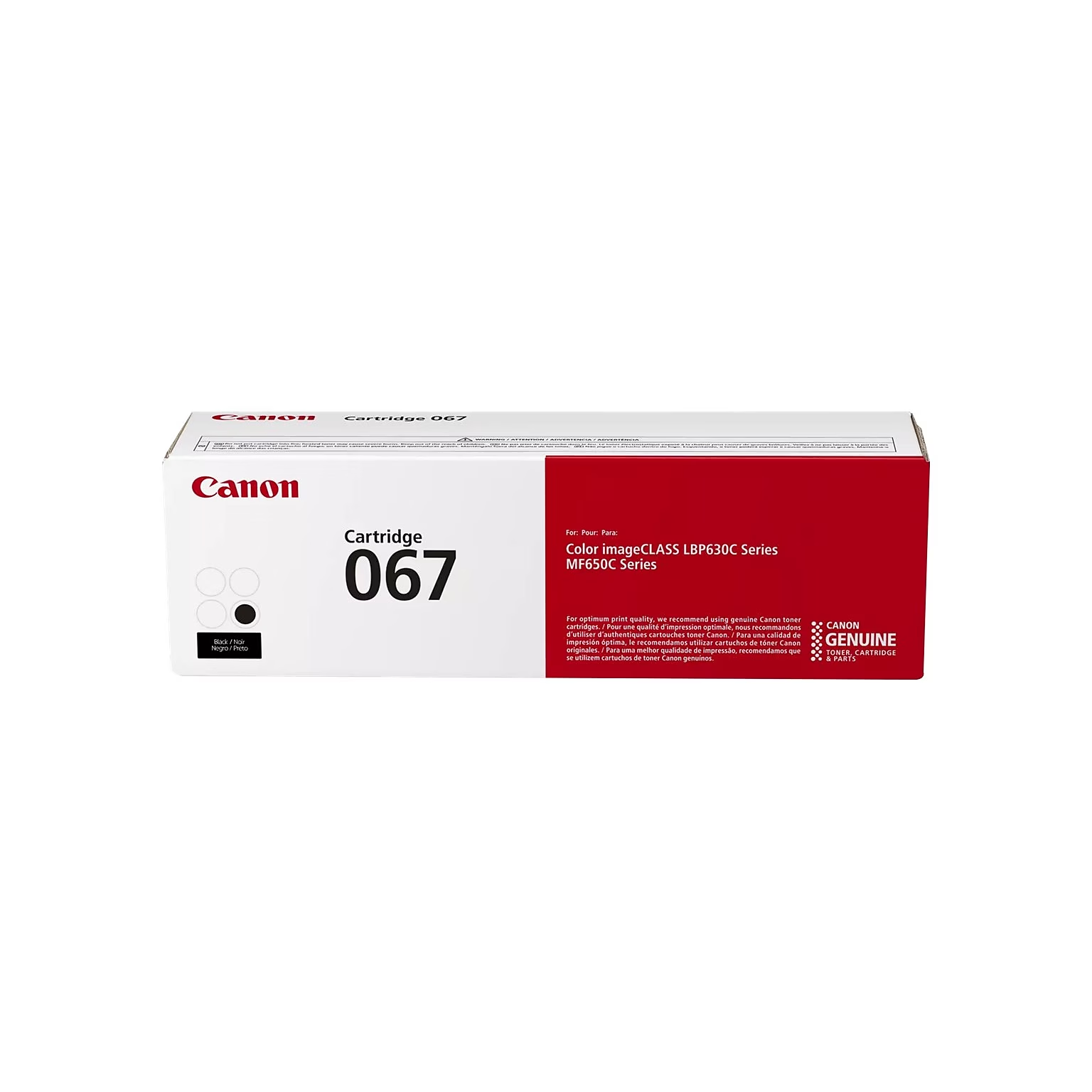 Canon 067 Black Standard Yield Toner Cartridge (5102C001) - Vonex