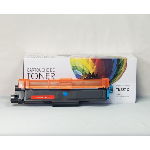 CTTN227C COMPATIBLE TN227C BROTHER CYAN TONER – – Toners – Balloon Brand