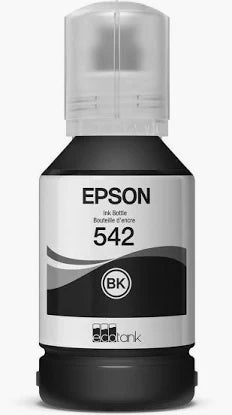 EPSON T542 Pigment Black Ink Bottle with Sensormatic / EcoTank Pro ET-5800 ET-5850 ET-5880 ET-16600 ET-16650 – – Inkjets – Epson
