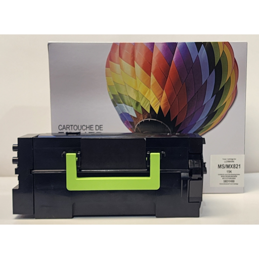 Lexmark 58D1H00 Compatible Black Toner Cartridge High Yield – – Toners – Balloon Brand
